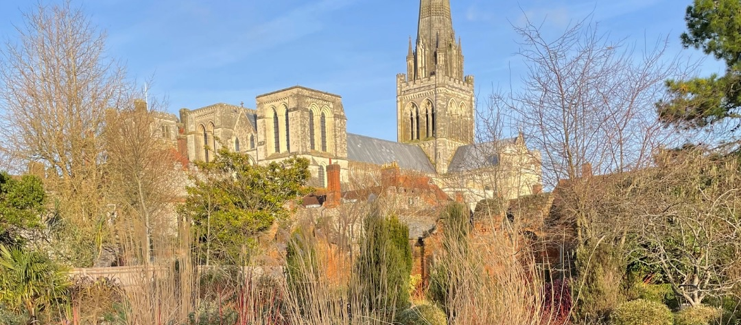 Bishop's Palace Garden has a long history dating back to 1075 when the Cathedral relocated to central Chichester